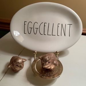 Rae Dunn Eggcellent Oval